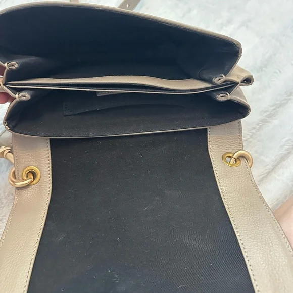 NWOT See by Chloé Hana Small Leather & Suede Crossbody - Picture 4 of 5